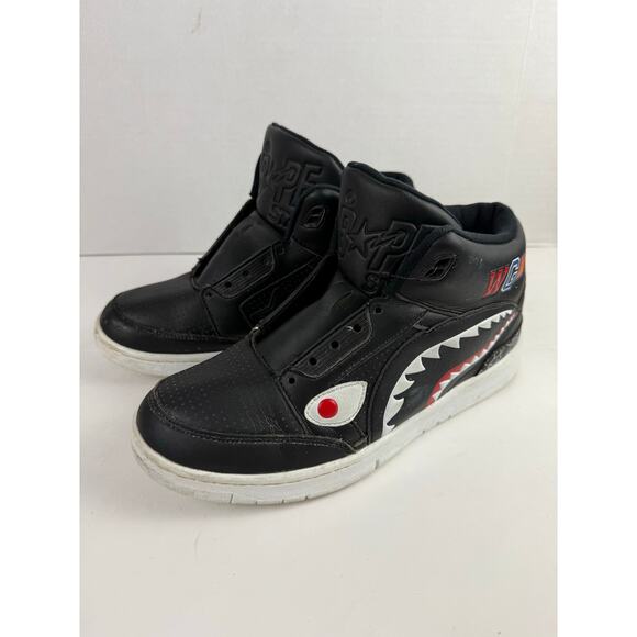 A Bathing Ape Cloud Sta Shark Black Sneakers US 8.5 main image 7